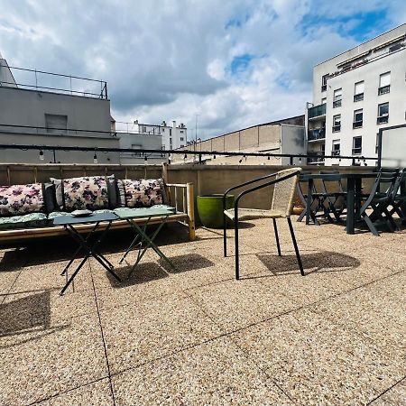 Bel Appartement Avec Terrasse Пантен Екстериор снимка