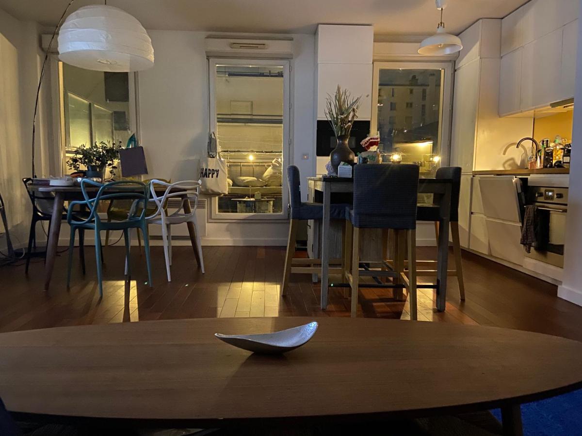 Bel Appartement Avec Terrasse Пантен Екстериор снимка